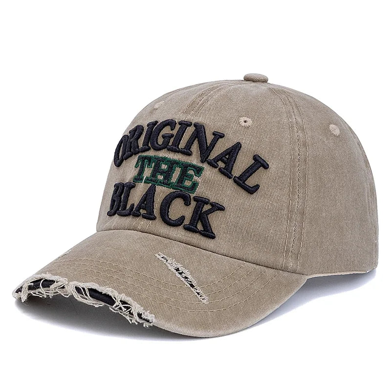 Embroidered Washed Baseball Cap "Original"