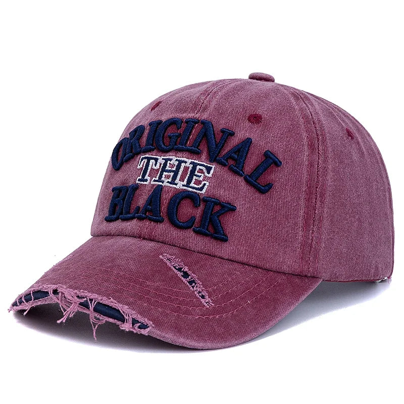 Embroidered Washed Baseball Cap "Original"